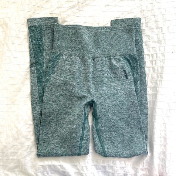 GYMSHARK flex high waisted leggings - dark green marl - Picture 3 of 6